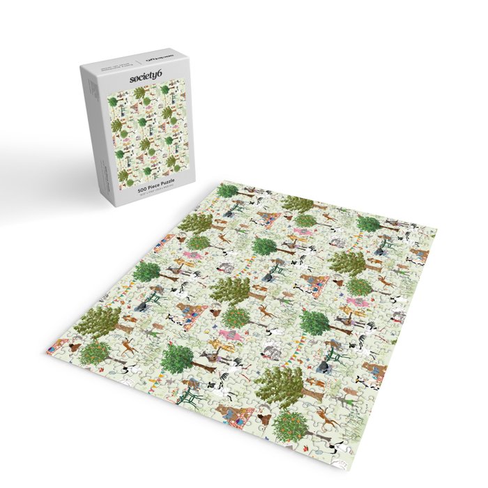 Animals' Garden Party Jigsaw Puzzle Gallery Image 2