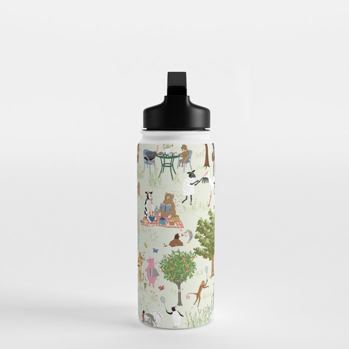 Animals' Garden Party Water Bottle Gallery Image 3