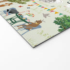 Animals' Garden Party Welcome Mat Gallery Image 2