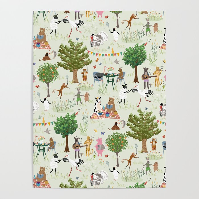 Animals' Garden Party Poster Gallery Image 4