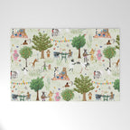 Animals' Garden Party Welcome Mat Gallery Image 1