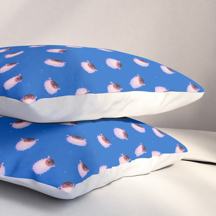 Drifting puffer Pillow Sham Gallery Image 3