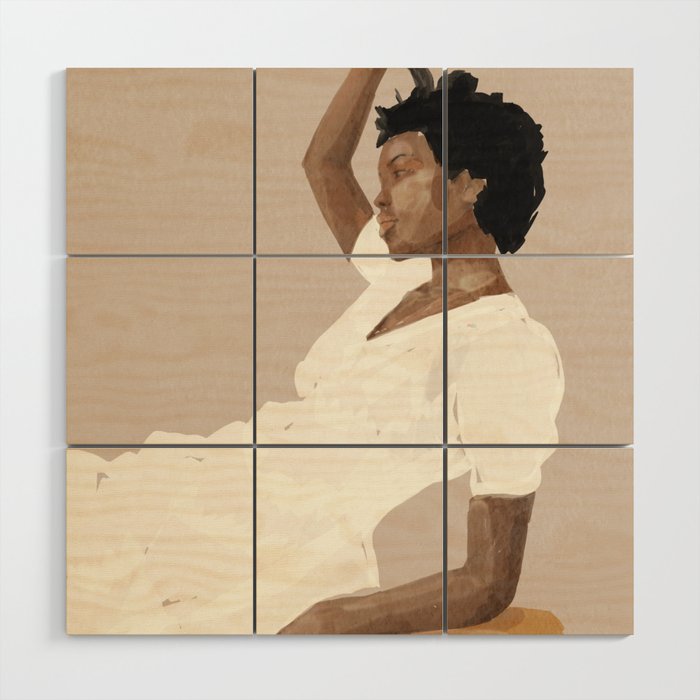 thinking about you Wood Wall Art Gallery Image 1