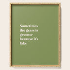 Grass is Greener Serving Tray Gallery Image 1