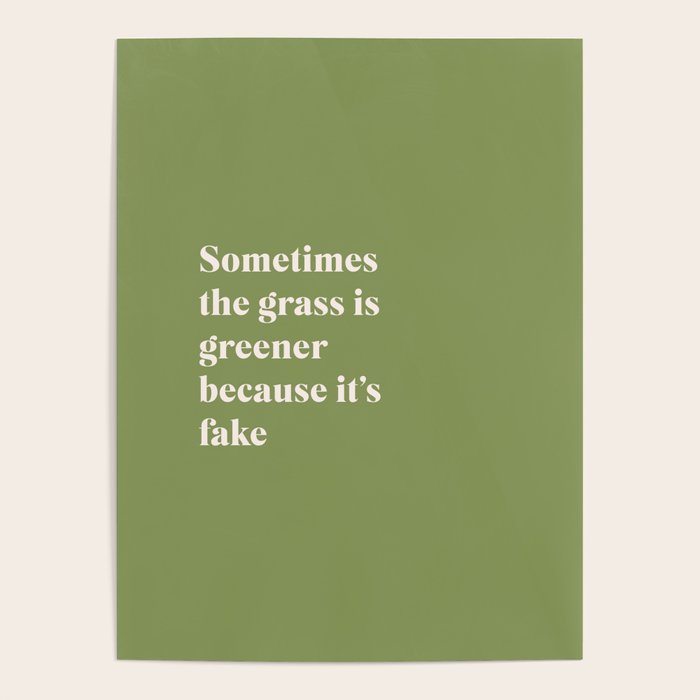 Grass is Greener Poster Gallery Image 4