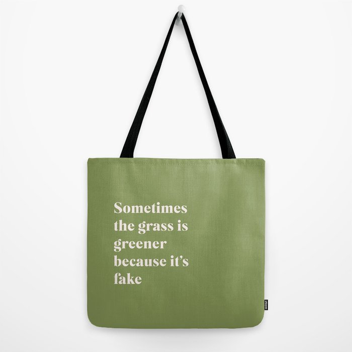Grass is Greener Tote Bag Gallery Image 2