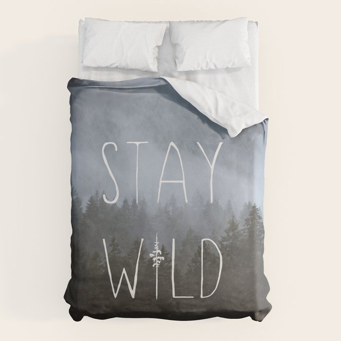 Stay Wild - Forest Adventure Duvet Cover Gallery Image 6
