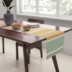 Gradient Arch XXVII Earthy Mid Century Modern Rainbow Table Runner Gallery Image 2