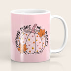 Pumpkins Make Me Happy Coffee Mug Gallery Image 1