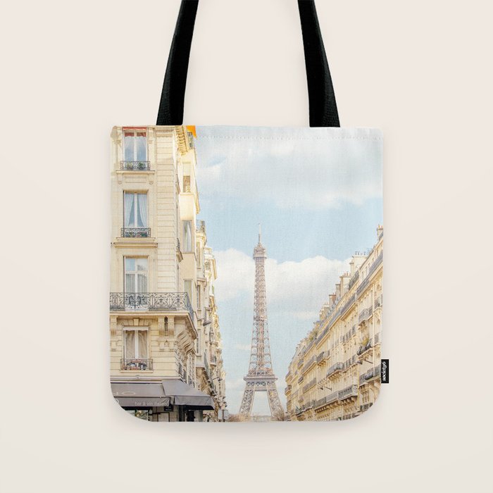 Take Me To Paris - Travel Photography Tote Bag Gallery Image 1