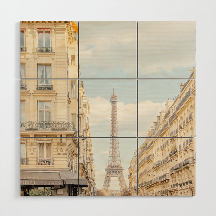 Take Me To Paris - Travel Photography Wood Wall Art Gallery Image 1