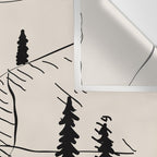 Mountain Forest Wall Tapestry Gallery Image 3