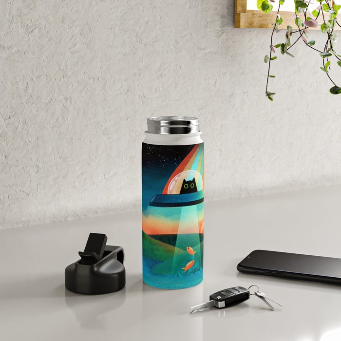 The Purrfect Alien Water Bottle Gallery Image 4