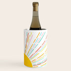 Retro Sunburst: Rainbow Edition Wine Chiller Gallery Image 3