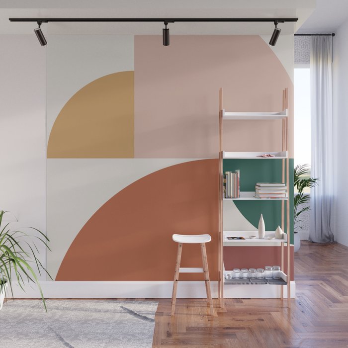 Abstract Geometric 10 Wall Mural Gallery Image 1