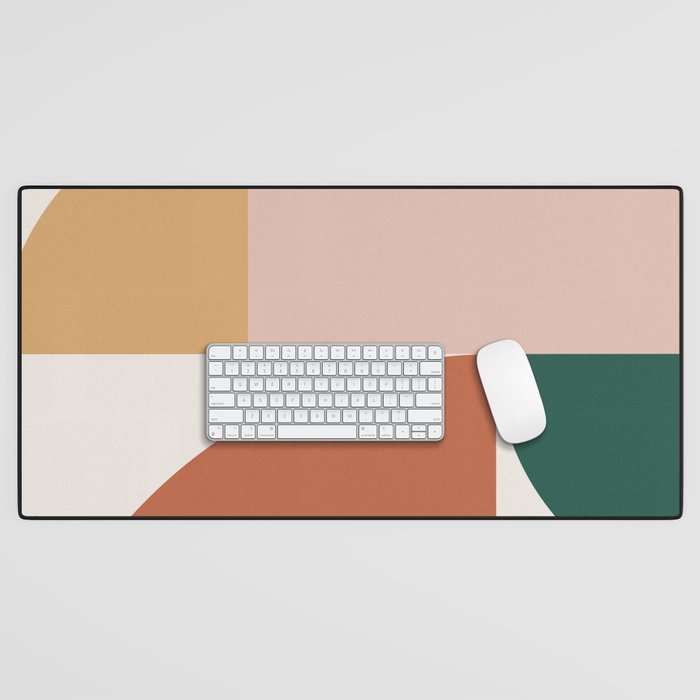 Abstract Geometric 10 Desk Mat Gallery Image 1