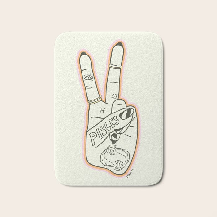 PISCES Bath Mat Gallery Image 1