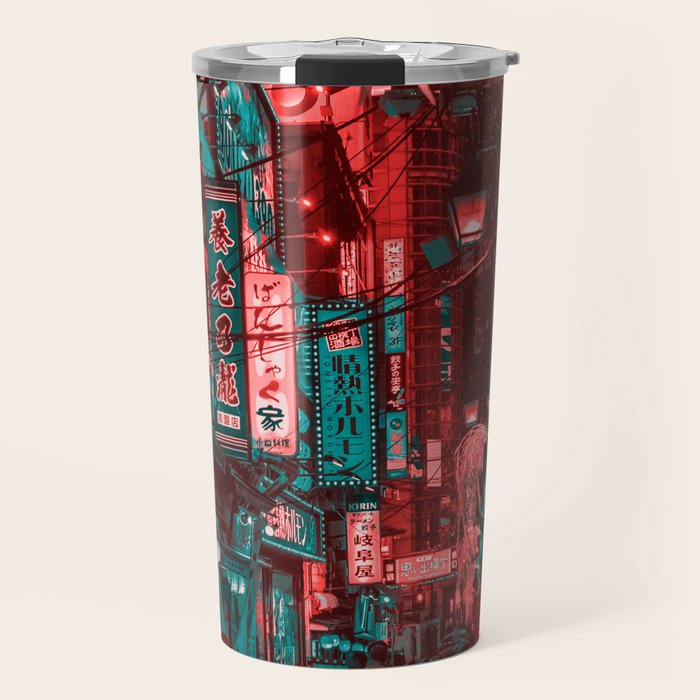 Anime Japan Street Travel Mug Gallery Image 1