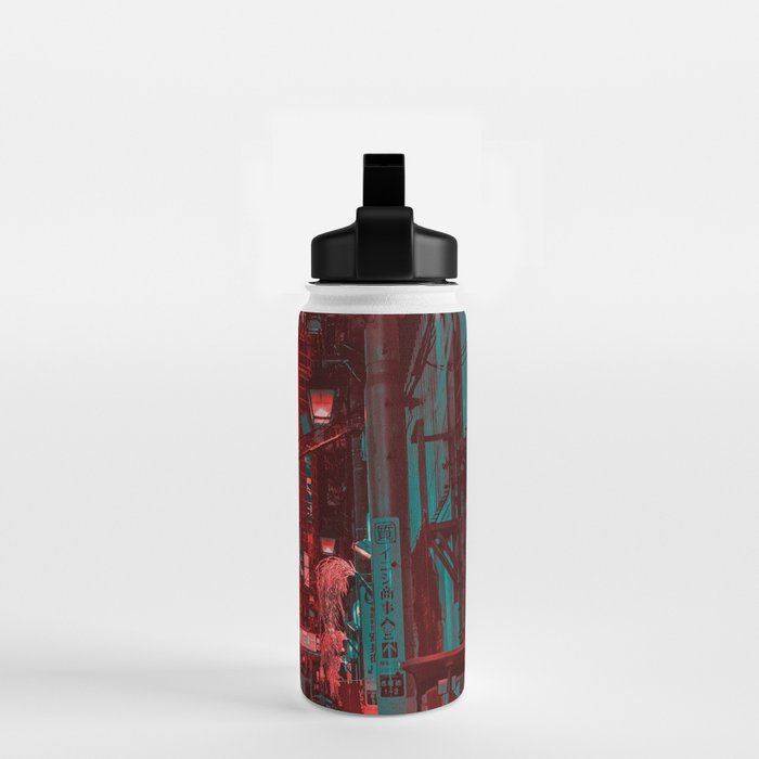 Anime Japan Street Water Bottle Gallery Image 2