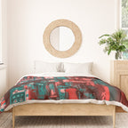 Anime Japan Street Duvet Cover Gallery Image 3