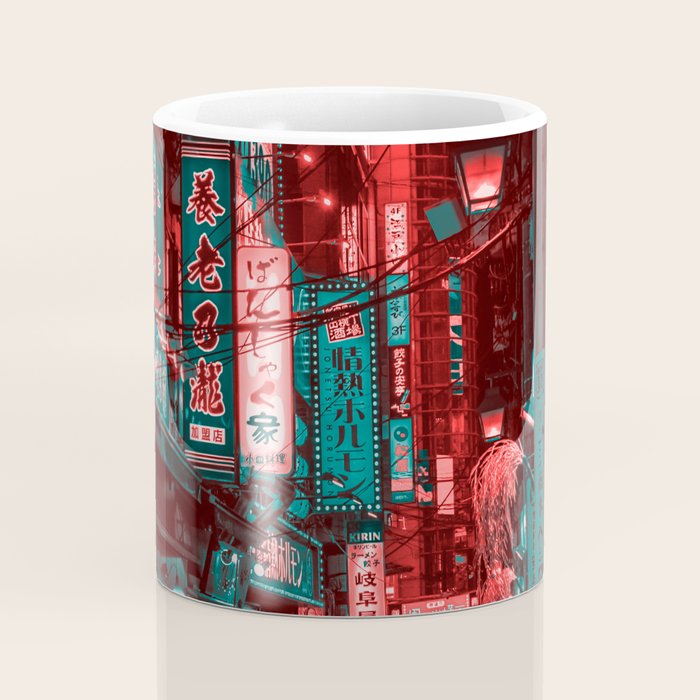 Anime Japan Street Coffee Mug Gallery Image 4