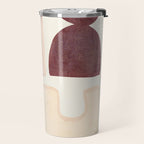 Minimal Shapes 5 Travel Mug Gallery Image 2