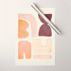 Minimal Shapes 5 Wrapping Paper Gallery Image 1