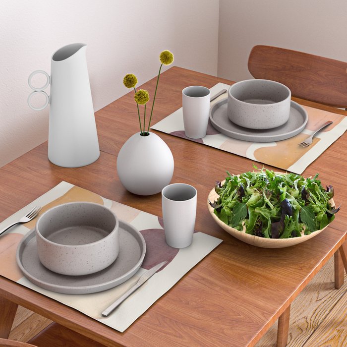Minimal Shapes 5 Placemat Gallery Image 2