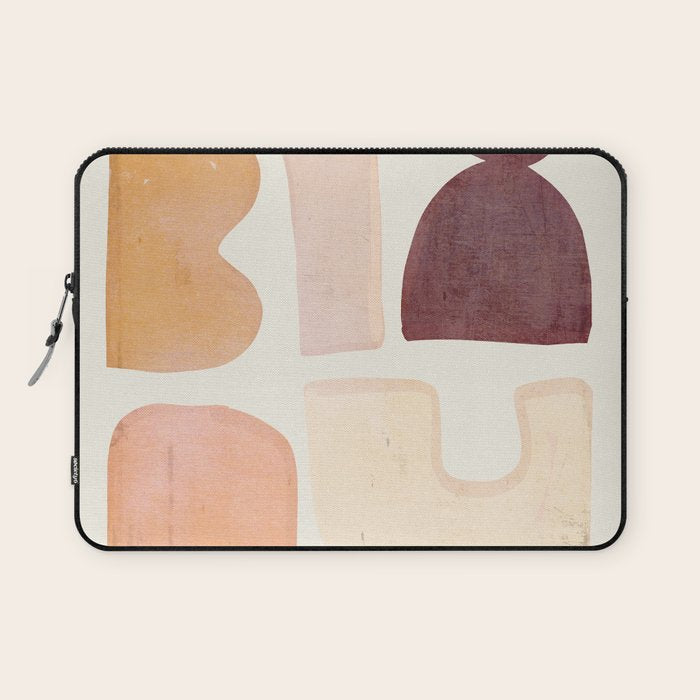 Minimal Shapes 5 Laptop Sleeve Gallery Image 1