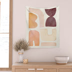 Minimal Shapes 5 Wall Tapestry Gallery Image 2