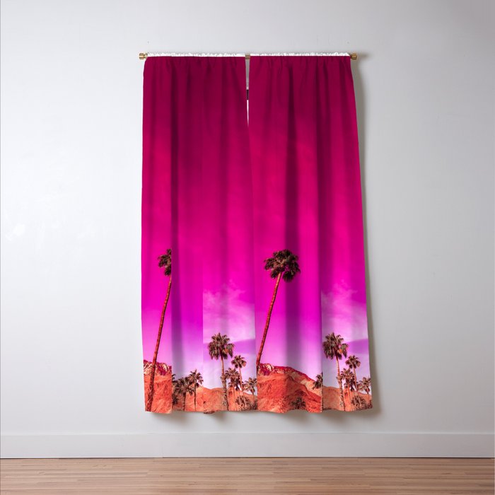 Palm Springs Rush Hour Window Curtain Gallery Image 3