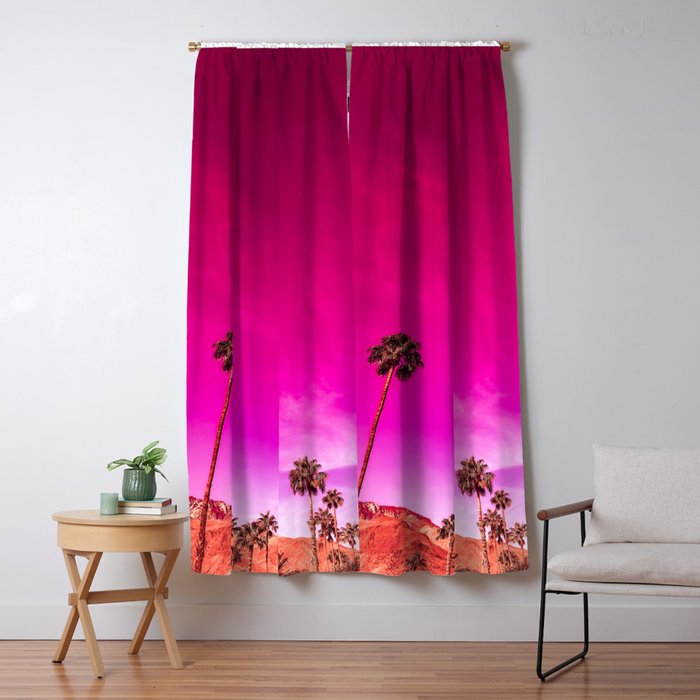 Palm Springs Rush Hour Window Curtain Gallery Image 1