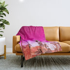 Palm Springs Rush Hour Throw Blanket Gallery Image 1