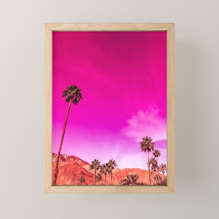 Palm Springs Rush Hour Mini Art Print Gallery Image 1