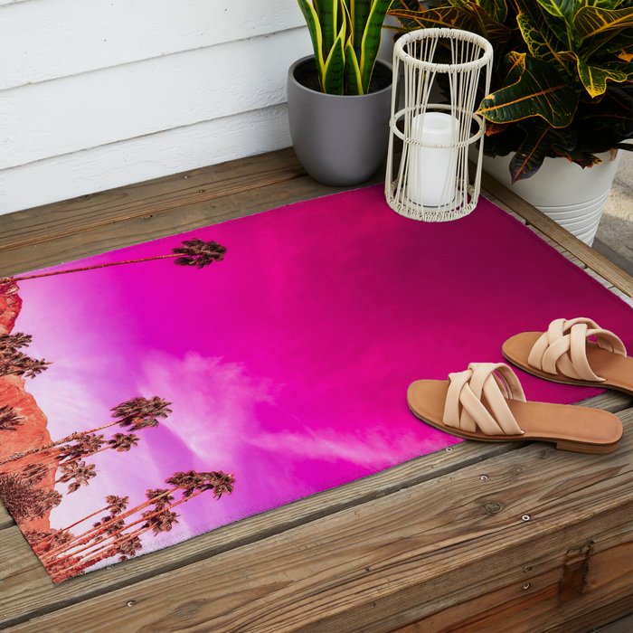 Palm Springs Rush Hour Outdoor Rug Gallery Image 2
