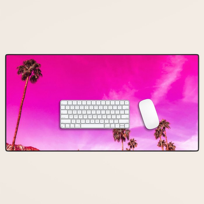 Palm Springs Rush Hour Desk Mat Gallery Image 1