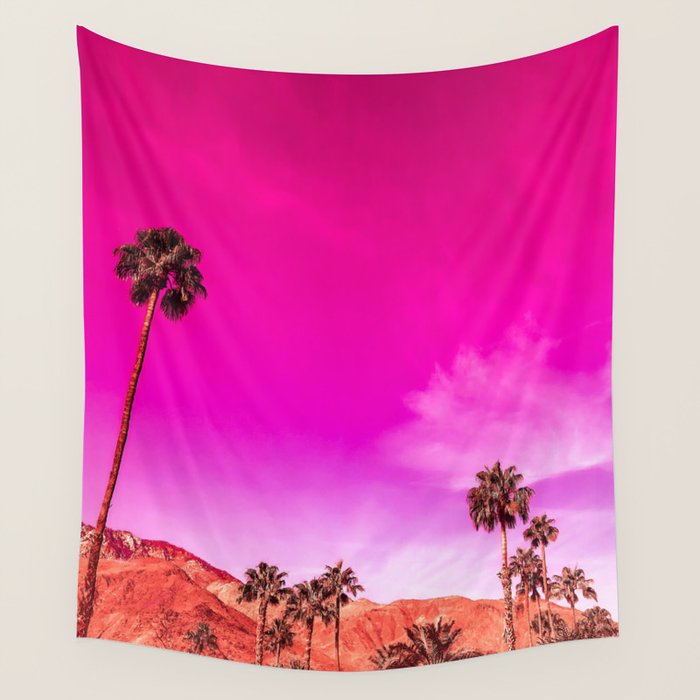 Palm Springs Rush Hour Wall Tapestry Gallery Image 4