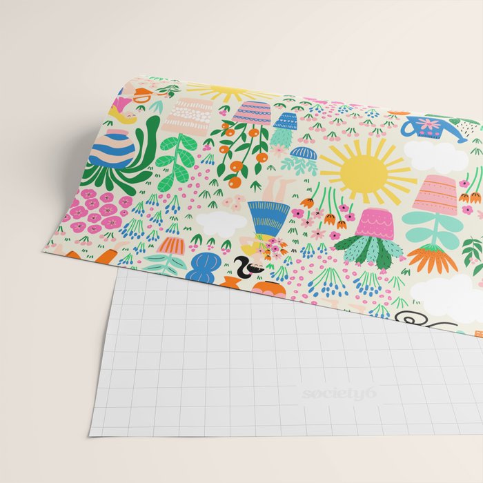 The Love Of Gardening Wrapping Paper Gallery Image 2