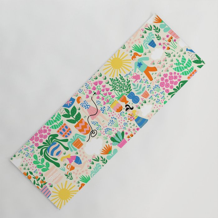 The Love Of Gardening Yoga Mat