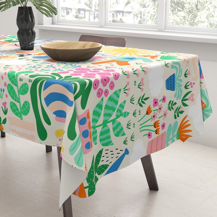 The Love Of Gardening Tablecloth Gallery Image 3