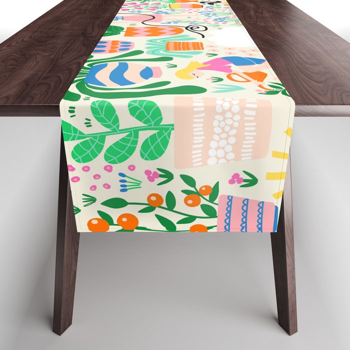 The Love Of Gardening Table Runner Gallery Image 1