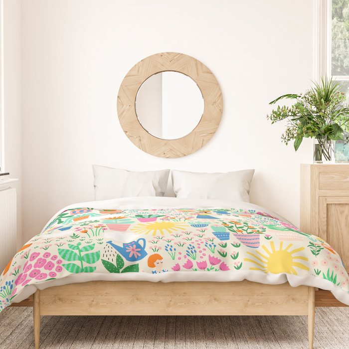 The Love Of Gardening Duvet Cover Gallery Image 3