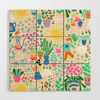 The Love Of Gardening Wood Wall Art Gallery Image 1