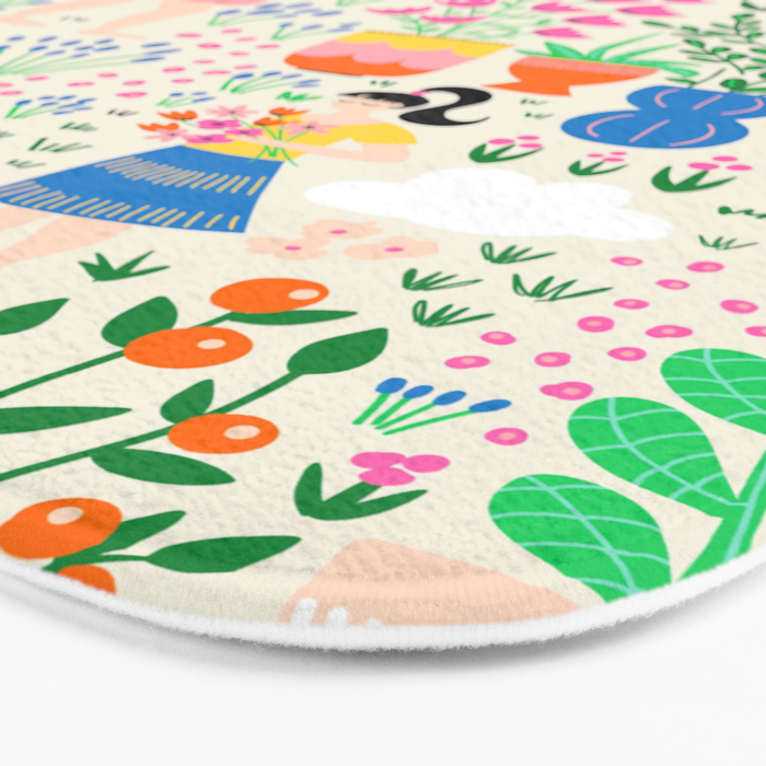 The Love Of Gardening Bath Mat Gallery Image 3