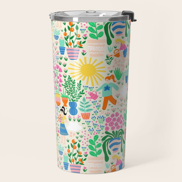 The Love Of Gardening Travel Mug Gallery Image 2