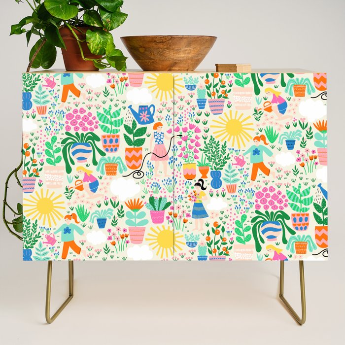 The Love Of Gardening Credenza Gallery Image 1