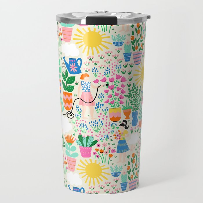 The Love Of Gardening Travel Mug Gallery Image 1
