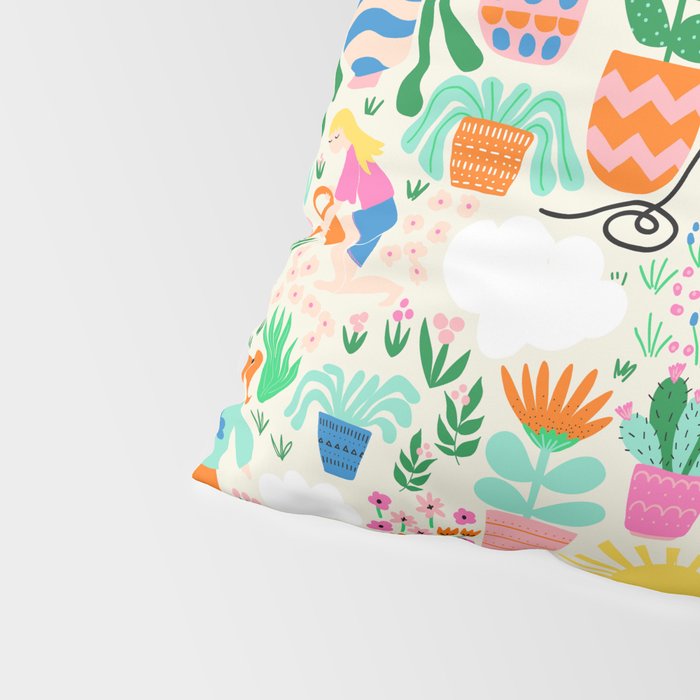 The Love Of Gardening Pillow Sham Gallery Image 4