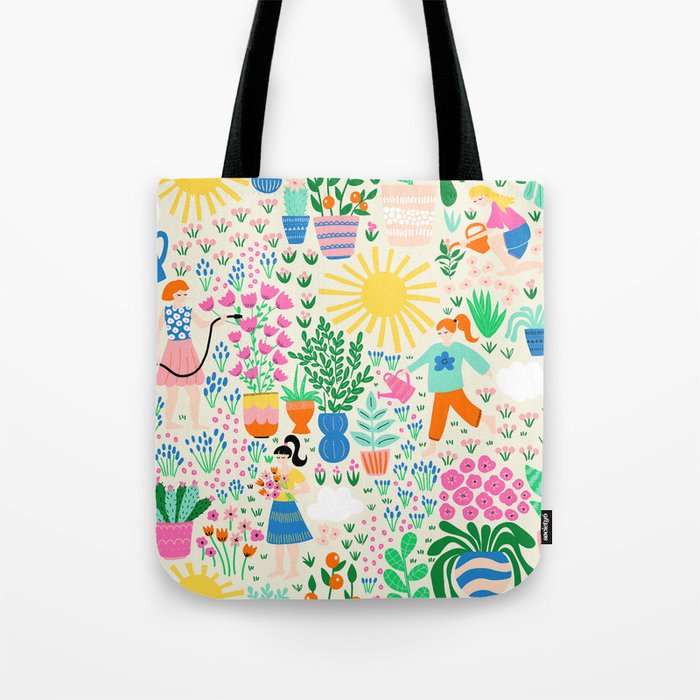 The Love Of Gardening Tote Bag Gallery Image 1