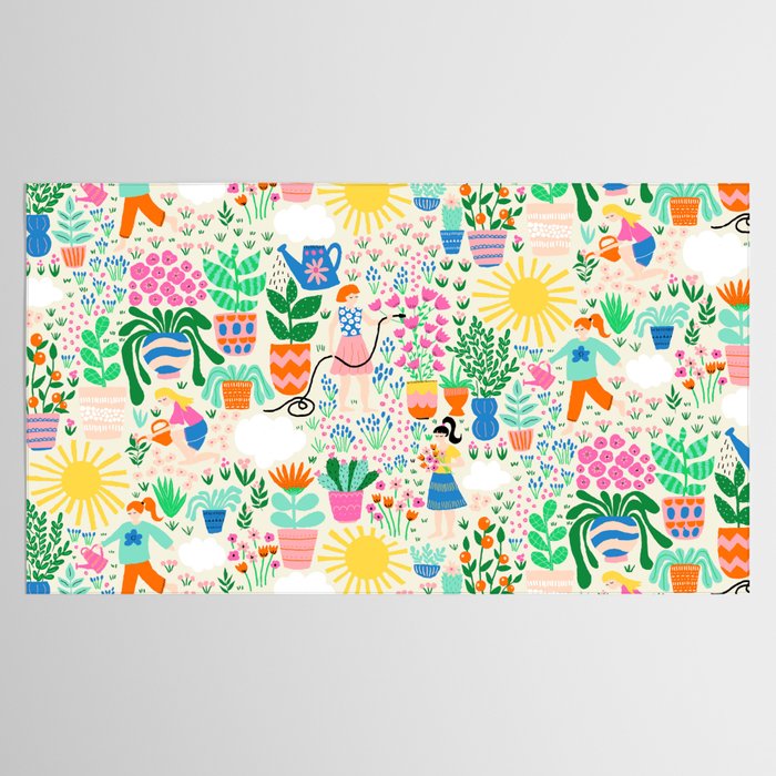 The Love Of Gardening Tablecloth Gallery Image 2